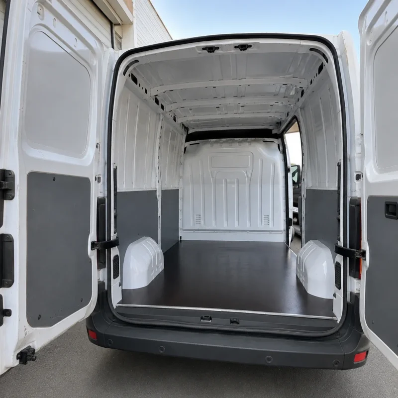 Après - Nettoyage intérieur d'utilitaire - Cabine Arrière